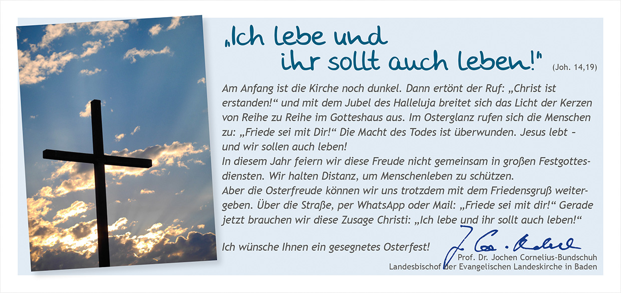 Ostergrußkarte 2020